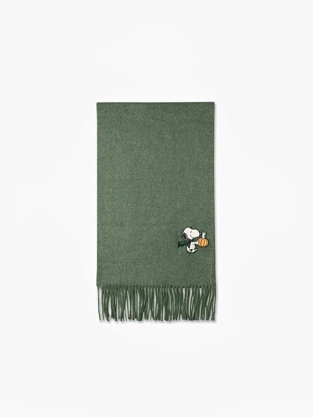 Peanuts™ + Starbucks® Snoopy™ Scarf - Peanuts x Starbucks Pumpkin Green